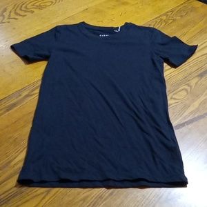 Everlane Womens XXS 2X Tee T BLACK Shirt ORGANIC COTTON NEW ATHLETIC Yoga